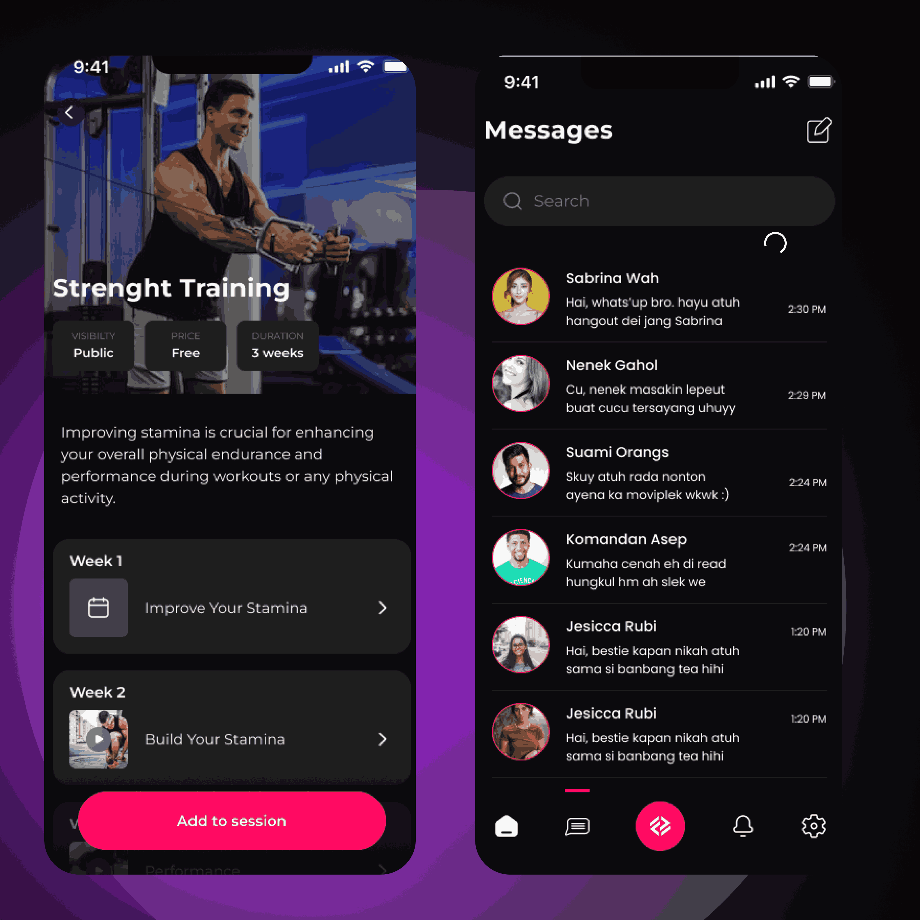 Keep Fit App Thumbnail 4